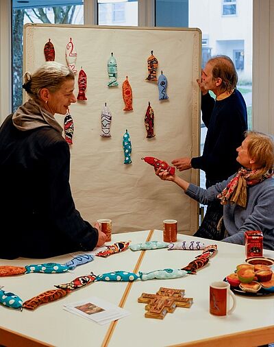 Bunte Fische für Aleppo